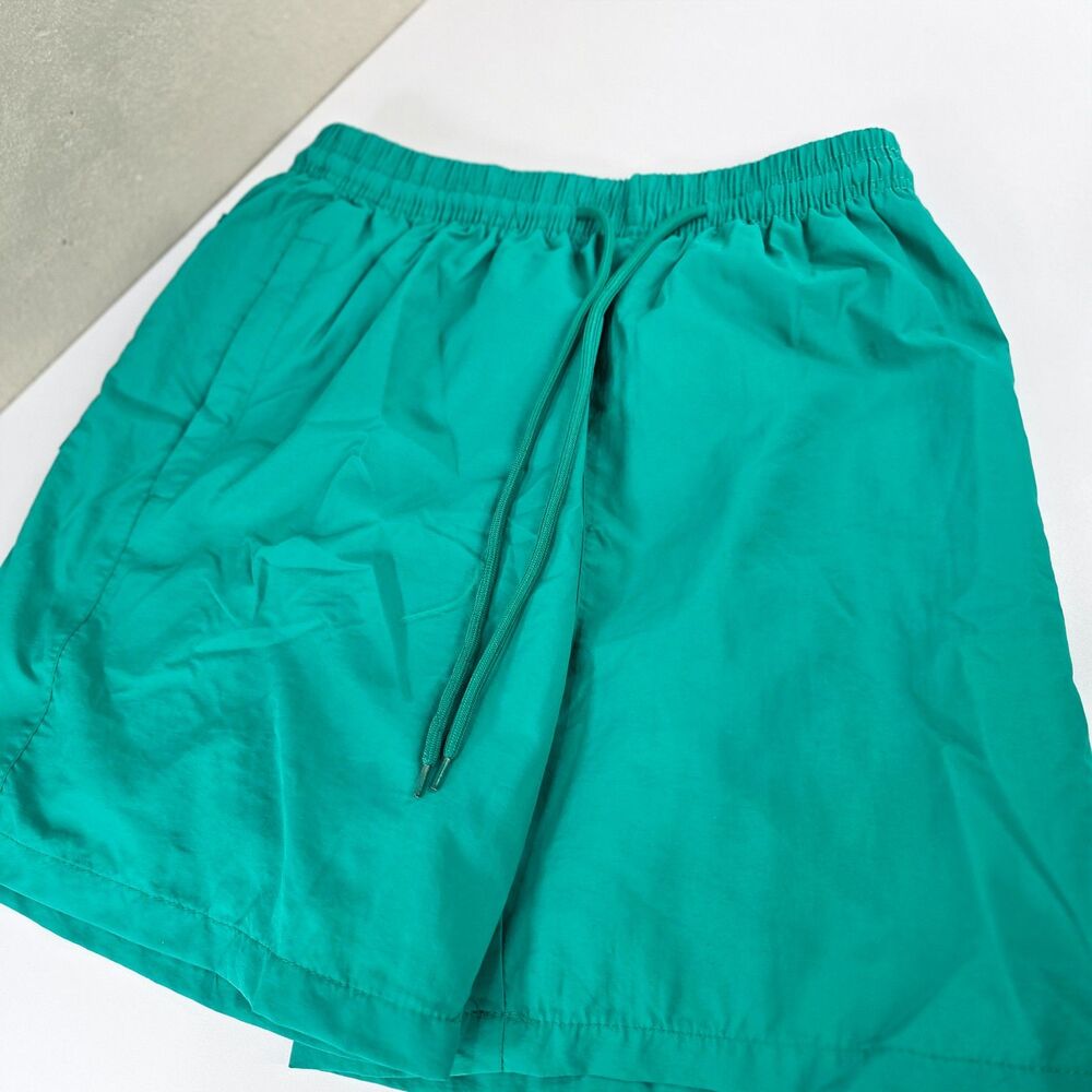 Armor Jeans Nylon Swim Trunks Board Shorts Size Medium Green NWT